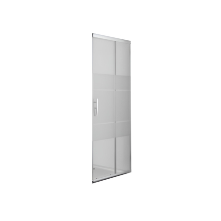 Produse temporar indisponibile - Sanotechnik Sanotechnik B90CS Ușă glisantă dimensiune 90×200 cm cu sticlă striată