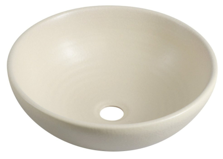 Produse temporar indisponibile - Sapho Lavetă ATTILA din ceramică, diametru 42,5 cm, fildeș