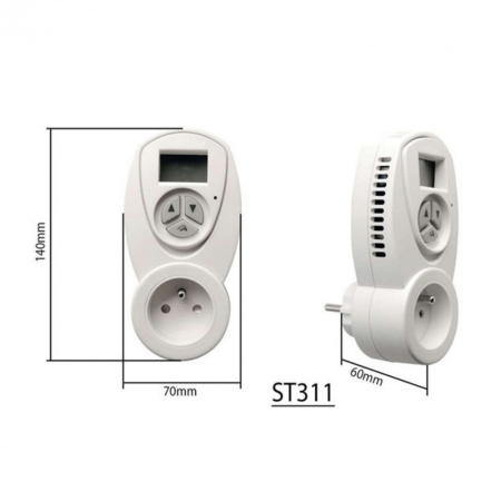 Sapho Termostat cu funcție de temporizare [2]