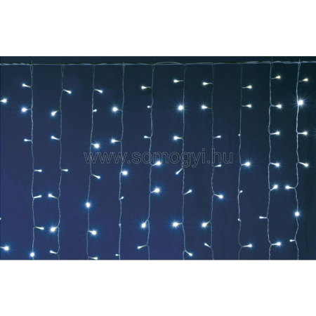 Produse temporar indisponibile - Somogyi Elektronic Cortină de lumină LED, 2x2 m / 400 LED, sortabil, alb rece