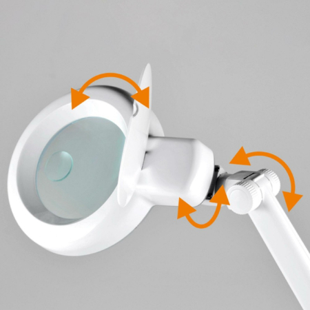 Somogyi Elektronic NKL 022 Lampă cu lupă, de masă, 12 dioptrii [1]