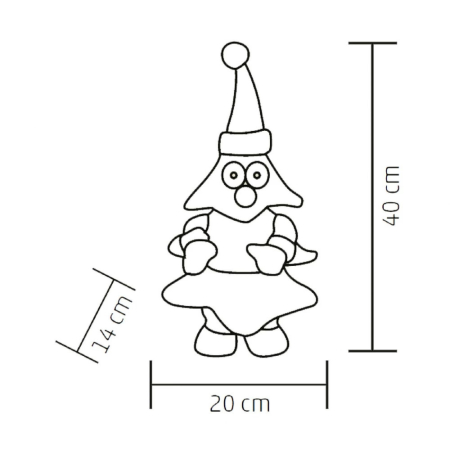 Somogyi Elektronic Pin cântând, dansând, 38 cm [2]