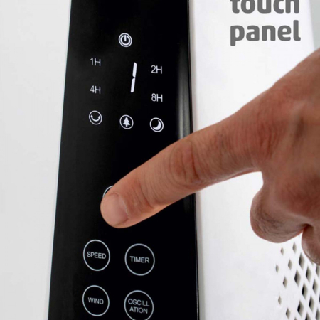 Somogyi Elektronic Ventilator coloană, alb, 110 cm, 45 W [2]