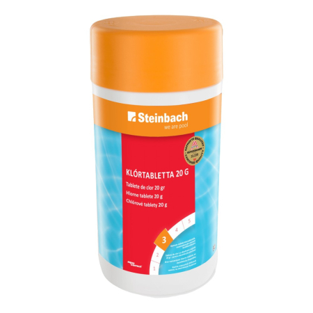 Produse temporar indisponibile - Steinbach Tablete de clor Aquacorrect 20gr 56% 1 kg