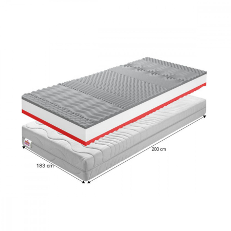 Tempo Saltea TEMPO 30 din spumă poliuretanică elastică, 183x200 [1]