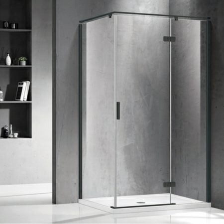 Wellis Cabină de duș Palmaria pătrată 90x120 cm, dreapta, fără cădiță de duș, cu finisaj Easy Clean [1]