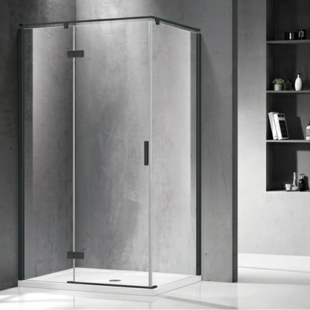 Wellis Cabină de duș Palmaria pătrată 90x120 cm, stânga, fără cădiță de duș, cu strat Easy Clean [1]