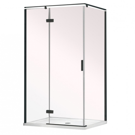 Produse temporar indisponibile - Wellis Cabină de duș Palmaria pătrată 90x120 cm, stânga, fără cădiță de duș, cu strat Easy Clean