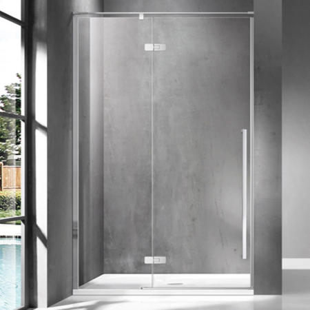 Wellis Cabină de duș Sorrento 110x200 cu balamale, stânga, cu finisaj Easy Clean [1]