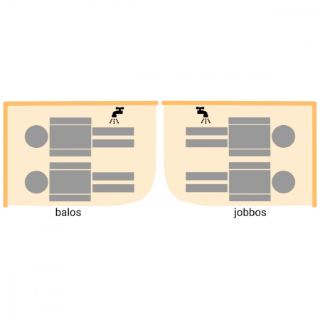 Wellis Cadă de baie cu hidromasaj asimetrică Dublo E-Max [7]