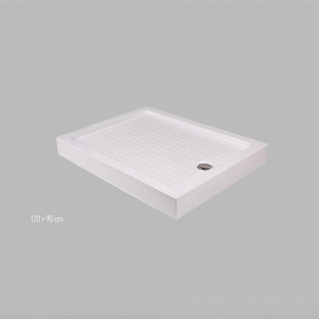 Wellis Cădiță de duș asimetrică cu înălțimea de 120 cm [1]