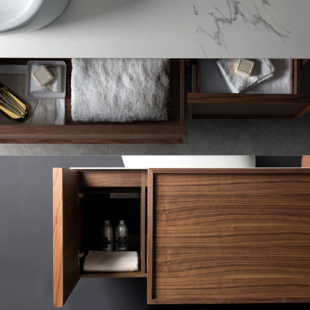 Wellis Dulap pentru chiuvetă Tripoli din nuc [1]