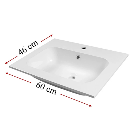 Wellis Lavoar din marmura artificiala Elois 60 [1]