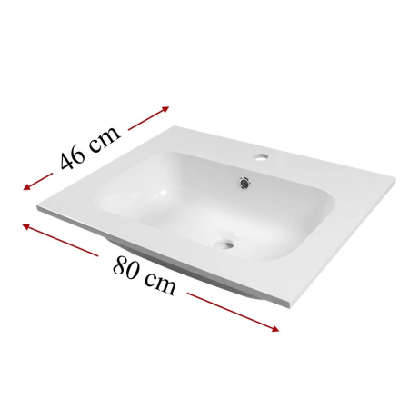 Wellis Lavoar din marmura artificiala Elois 80 [1]