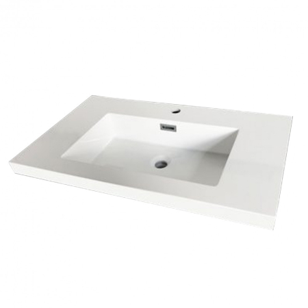 Produse temporar indisponibile - Wellis Lavoar din marmură artificială turnată Bilbao