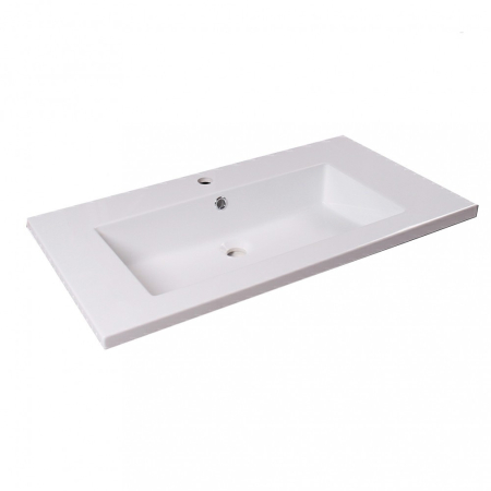 Baie - Wellis Lavoar din marmură artificială turnată Nina 80