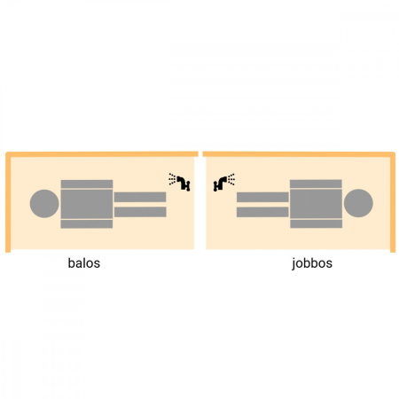 Wellis Malawi E-Max 170, fără robinet, stânga [4]
