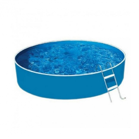 Produse temporar indisponibile - Wellis Piscină rotundă Lagoon Basic cu perete rigid, cu filtru de nisip, căptușeală tip spray 460x90 cm