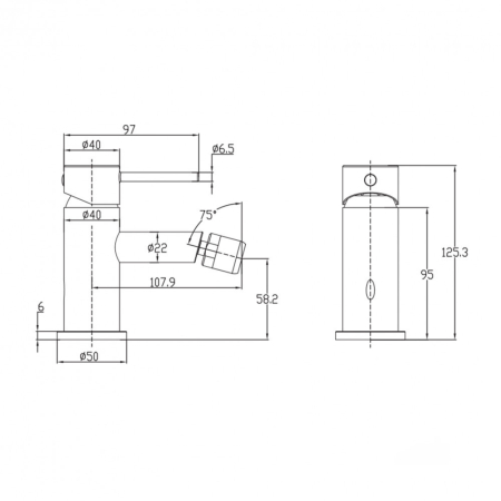 Wellis Robinet bideu Comino [1]