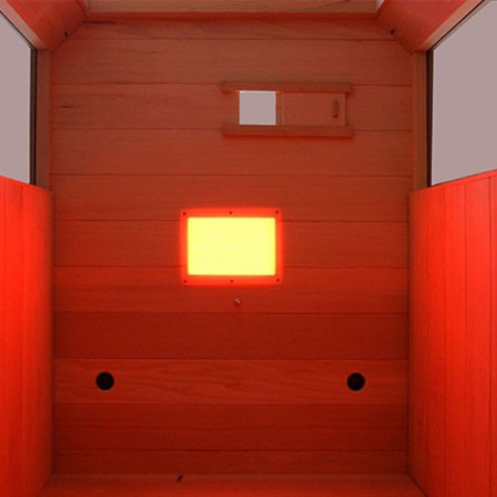 Wellis Saună cu infraroșu pentru interior Helios Hemlock pentru 1 persoană [1]