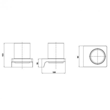 Wellis Suport de pahar Mamba [1]