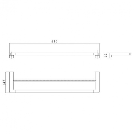 Wellis Suport prosop Mamba DUBLU [1]