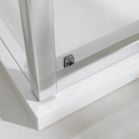 Wellis Ușă de duș glisantă Premier 100x190 cm cu strat de acoperire Easy Clean [1]