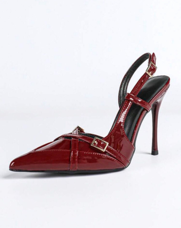 Aging like fine wine Burgundy Stilletos [2]