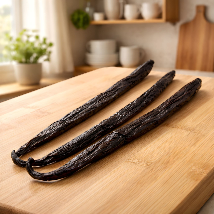 Pastai de Vanilie Imperiala din Madagascar - Calitate A , 100% Naturala (24–30cm) [3]