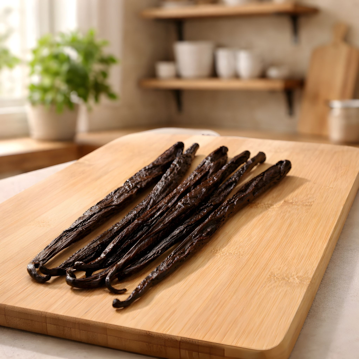 Pastai de Vanilie Imperiala din Madagascar - Calitate A , 100% Naturala (24–30cm) [2]