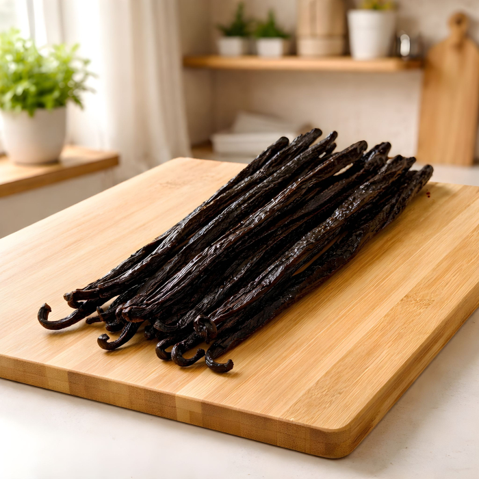 Pastai de Vanilie Imperiala din Madagascar - Calitate A , 100% Naturala (24–30cm) [2]