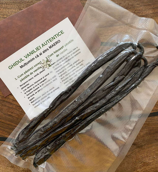 PRECOMANDA-Păstăi de Vanilie Imperiala din Madagascar - Calitate A , 100% Naturală (24–30cm) [2]