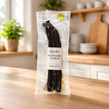 Pastai de Vanilie Imperiala din Madagascar - Calitate A , 100% Naturala (24–30cm) [1]
