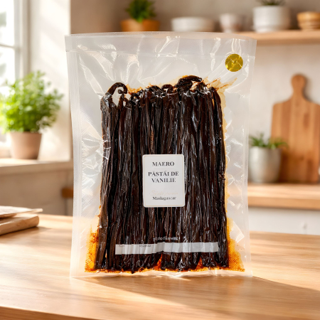 Vanilie IMPERIALA - Pastai de Vanilie Imperiala din Madagascar - Calitate A , 100% Naturala (24–30cm)