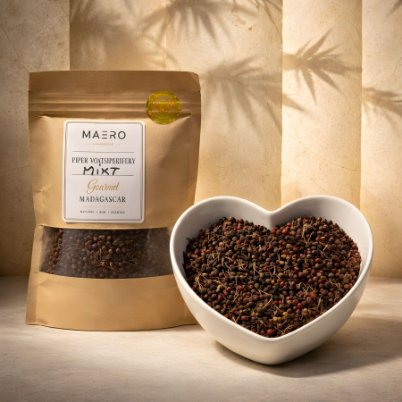 Mirodenii Madagascar - Piper Voatsiperifery Mixt din Madagascar - Gourmet, 500g - MAERO