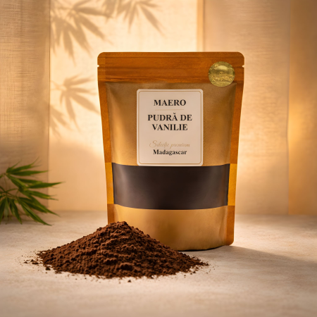 Pudra de Vanilie Gourmet din Madagascar – Calitate A, 100% Naturala, 500g - MAERO [1]