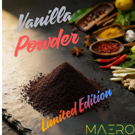 PRODUSE EDITIE LIMITATA - Pudra de Vanilie Gourmet din Madagascar – Calitate A, 100% Naturala