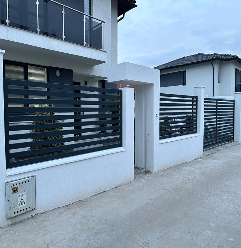 Poartă și gard metalic – Design modern și rezistență maximă [2]