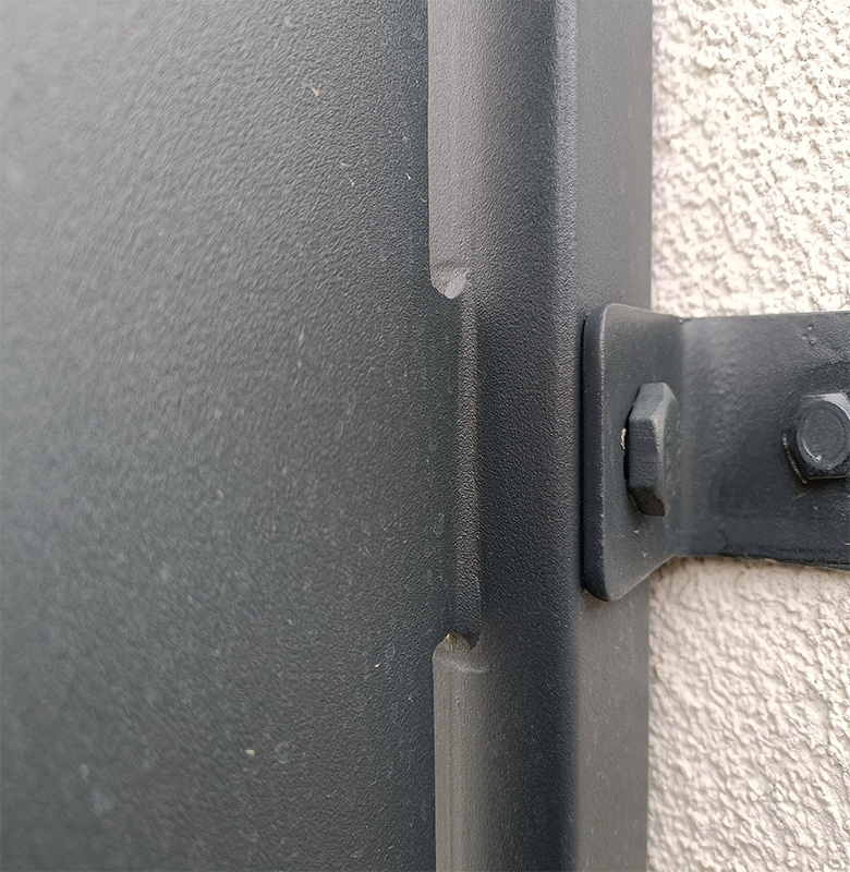 Poartă și gard metalic din tablă decupată – Eleganță și securitate [3]