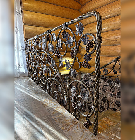 Balustrade Metalice din Fier Forjat – Eleganță și Siguranță pentru Casa Ta [2]