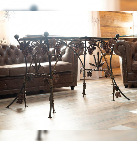 Masă din Fier Forjat pentru Terasă – Eleganță și Rezistență în Aer Liber [1]