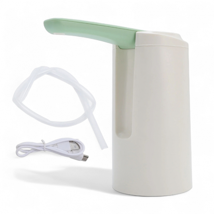 Dozator electric apă USB reîncărcabil – distribuitor automat pentru sticle și butoaie mari [2]