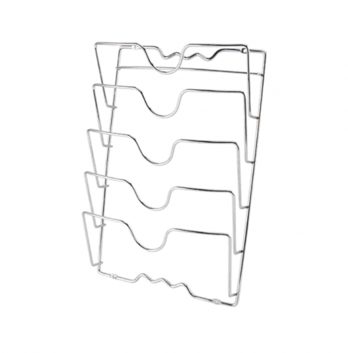 Suport capace inox 5 secțiuni vertical pentru bucătărie [3]