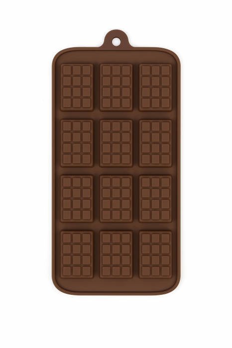 Formă din silicon pentru ciocolată 12 cavități mini-tablete [2]