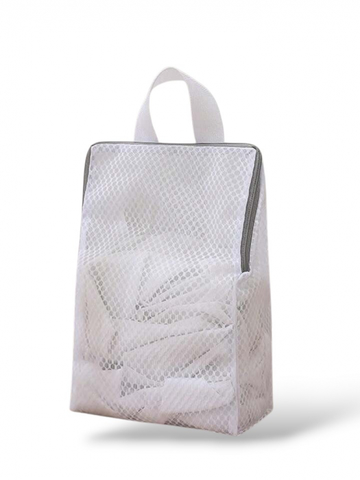 Săculeț protecție spălare încălțăminte cu fermoar 40x30x8 cm [7]