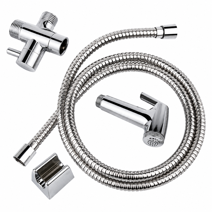 Set bideu igienic cu pistol de duș și furtun 1.5 m [8]