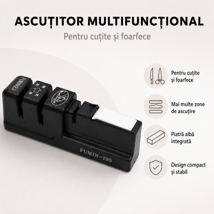 Ascuțitor multifuncțional pentru cuțite și foarfece [3]