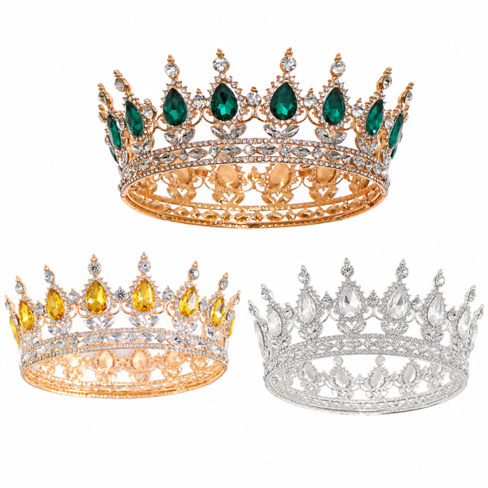 Coroniță Elegantă pentru Tort Aniversar Disponibilă în Mai Multe Culori [5]