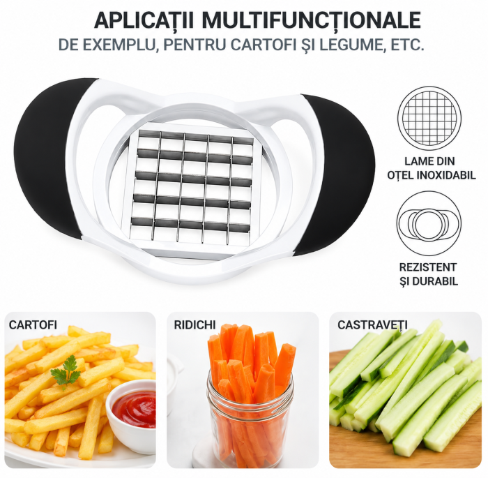 Feliator Cartofi și Legume Inox [4]