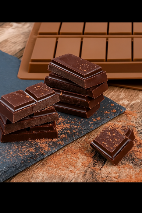 Tavă silicon 6 tablete ciocolată formă antiaderentă deserturi praline [3]